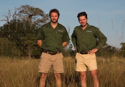 Guiding and Conservation Legends Phil and Tyrone